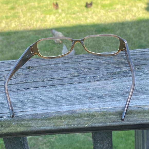 Michael Kors Brown Rectangular Glasses Frames MK Medallion 52[]15 135 - Picture 13 of 16